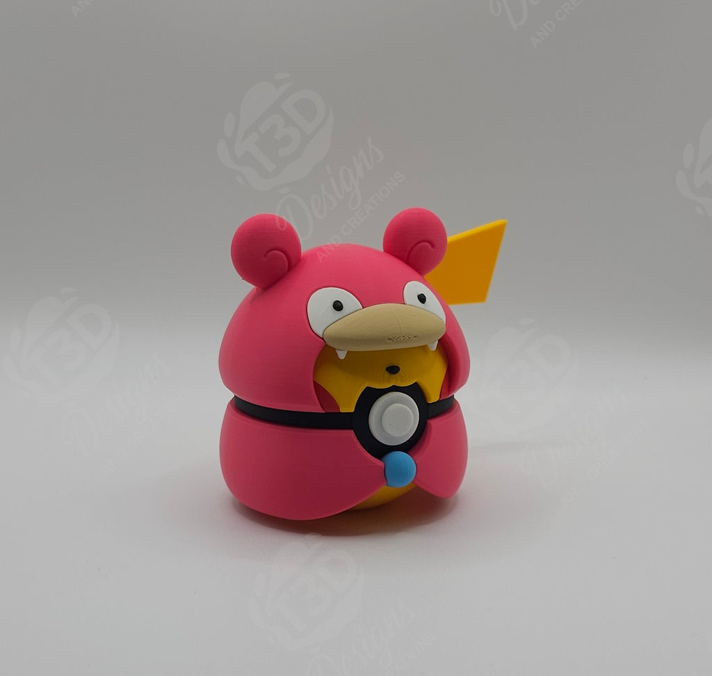 Pikachu Poncho- Slowpoke & Mega Slowbro