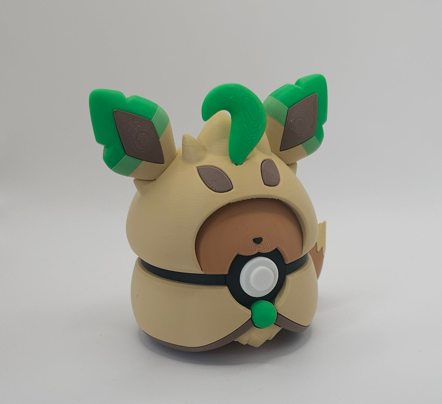 Pokemon Eeveelutions Poncho Design- 3D Printed Pokeball- Unique Display Fan Art Collectible