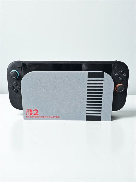 Switch 2 3D Printed Dock Cover - Retro NES Style