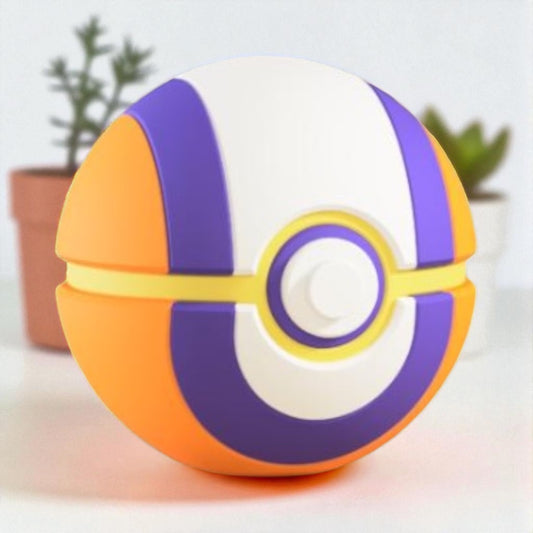 Pokemon 3D Printed Pokeball - Unite Ball Design - Unique Display Collectible