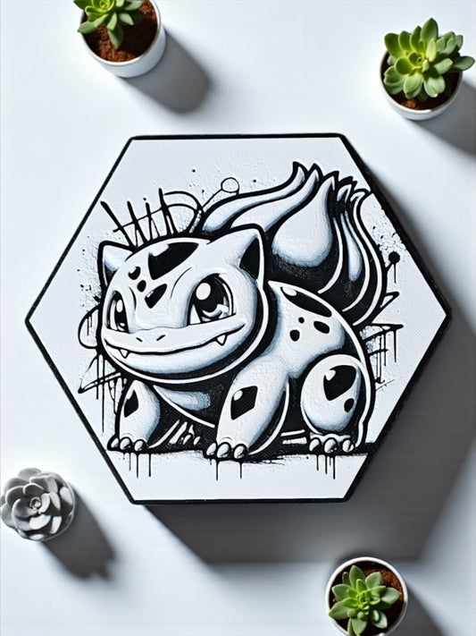 Pokemon 3D Printed Wall Art
